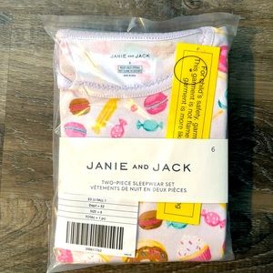 NWT Janie and Jack Goodnight Pajamas in Sweet Dreams 6